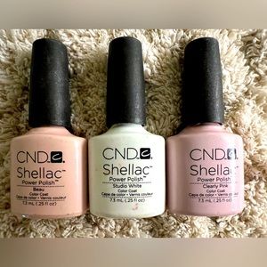 CND Shellac Gel Polish (French colors)